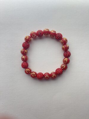 Red Cross Bracelet