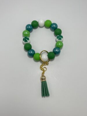 St. Patrick's Day Keychain Wristlets